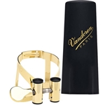 Vandoren LC57GP Alto Sax Gold Ligature w/ Cap