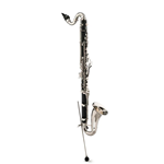 Backun BCLBBALPHAENKABS Bass Clarinet Alpha Series Low Eb w/ Nickel-plated Keys w/ Lyre Holder 2-piece Neck ABS Compact Case