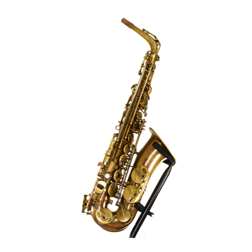 Eastman EAS652RL Alto Sax 52nd St Aged Unlacquered Brass Finish