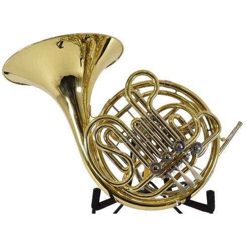 ISS2602 Holton H378 French Horn Kruspe Wrap, Lacquered Yellow Brass Bell