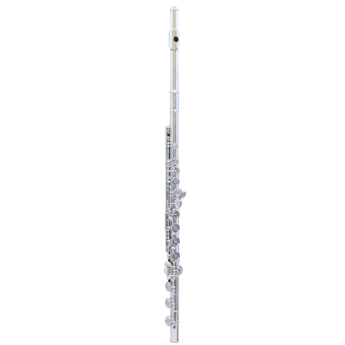 Haynes AF680SEBO Flute Amadeus Solid Silver Headjoint, Plated Body/Foot, Open Hole, Split E