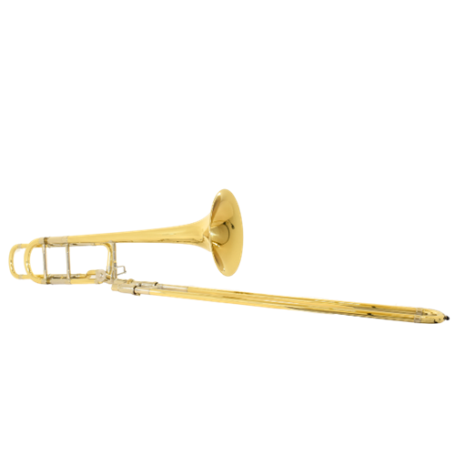 Bach 42BO Trombone "Stradivarius" Open Wrap .547" Bore One-Piece Hand-Hammered Yellow Brass Bell