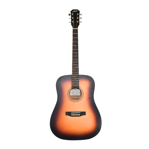 AA25DSSB Austin Guitar, Satin Sunburst, Dreadnought