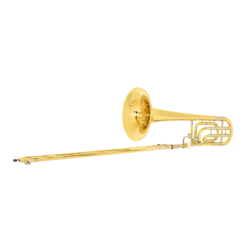 50B-B Bach 50B Bass Trombone "Stradivarius" Single Rotor, Yellow Brass Bell -- Demo