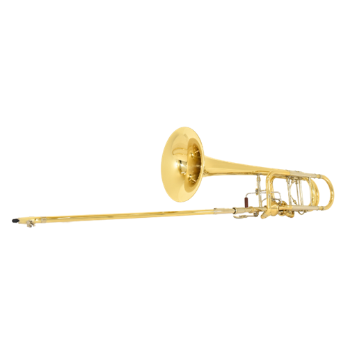 ISS2812 Bach 50AF3 Bass Trombone Independent Rotor, Thayer Valves, Lacquered Yellow Brass Bell