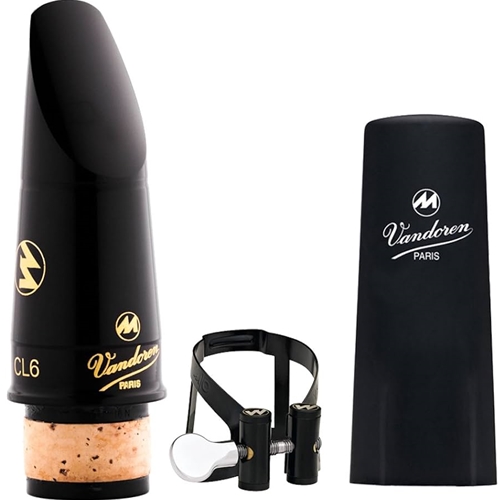 CM64068KP Vandoren CL6 13 Series Masters Clarinet Mouthpiece w/ Pewter Ligature & Cap