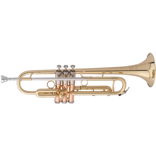 Getzen 907DLXS Trumpet Eterna Deluxe .460" Bore, Lacquered, Sterling Silver Leadpipe